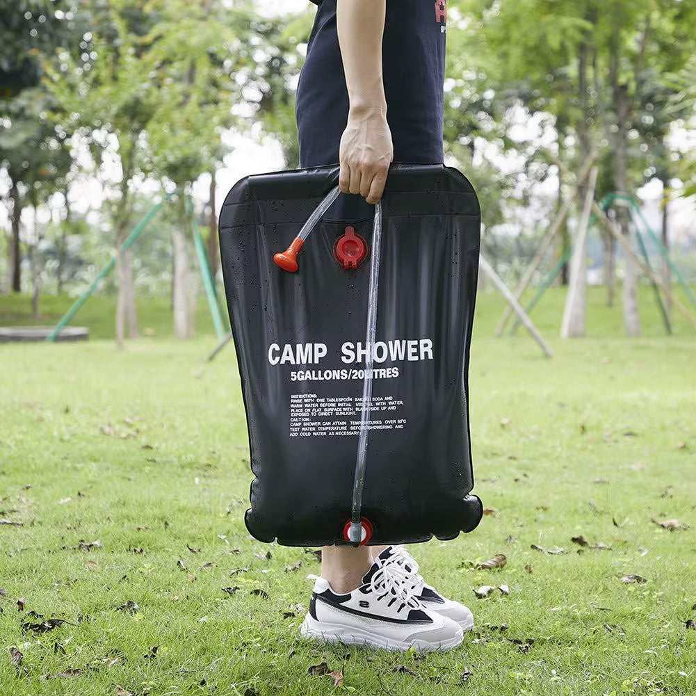 Sac de douche portable