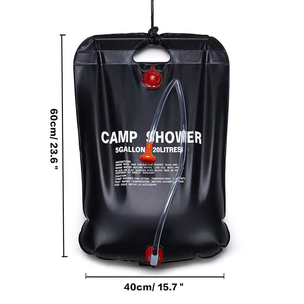 Sac de douche portable