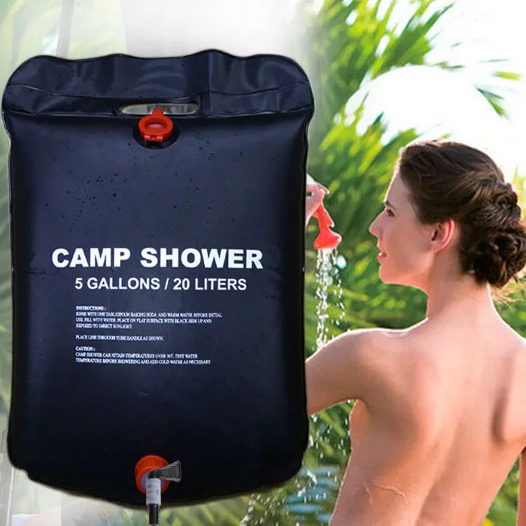 Sac de douche mobile