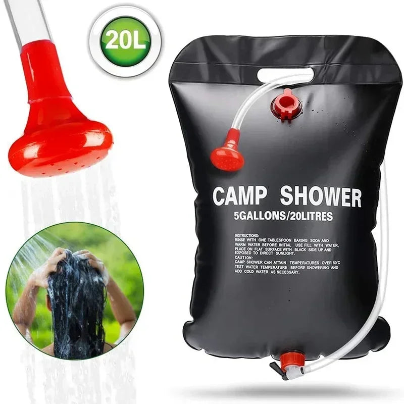 Sac de douche mobile
