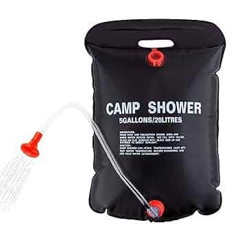 Sac de douche portable